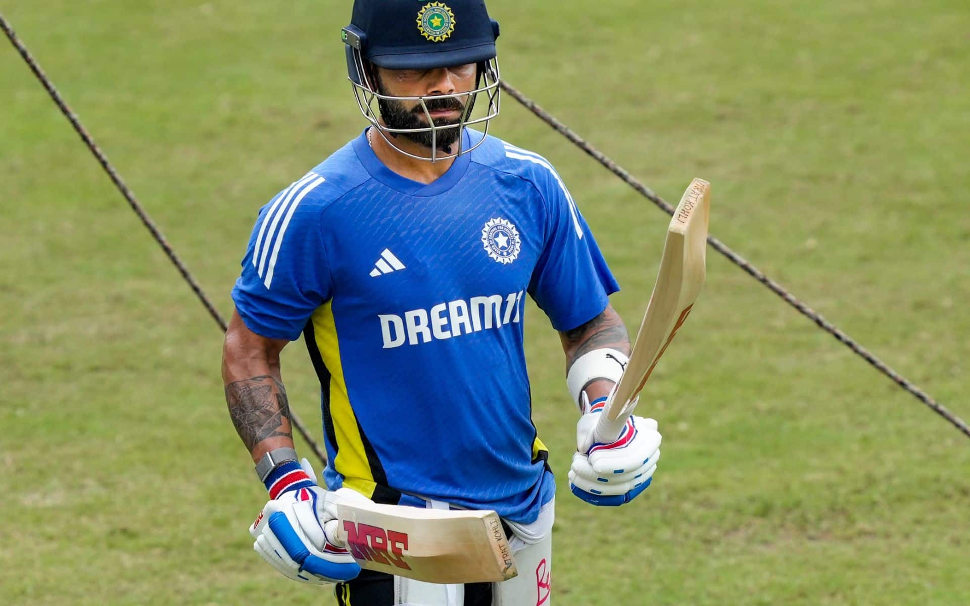 Virat Kohli practising in Kanpur [PTI]